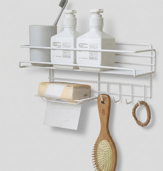Hooks & Soap Dish