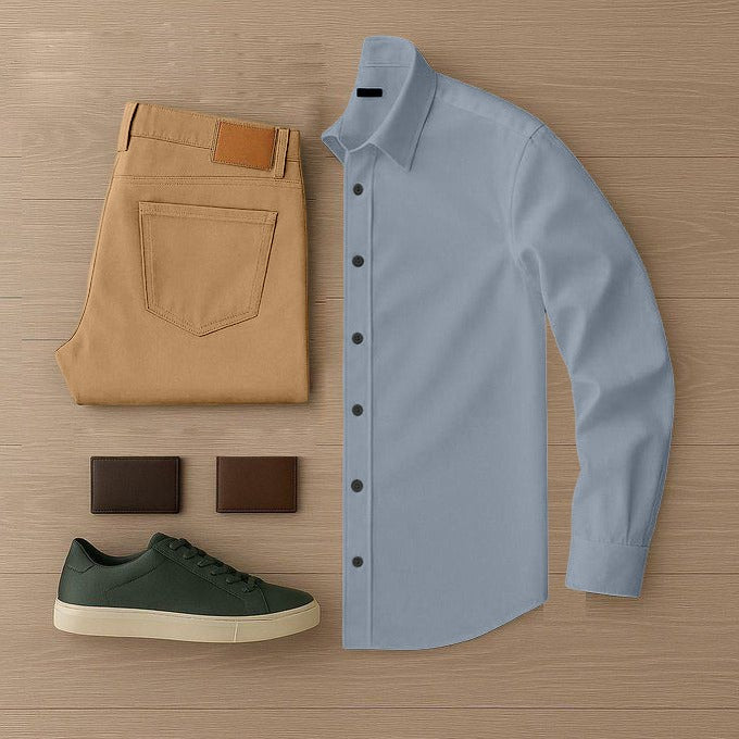 Men Casual pant-Shirt