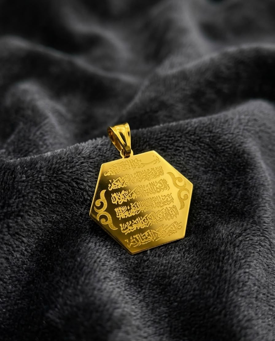 Islamic Pendant Without Chain