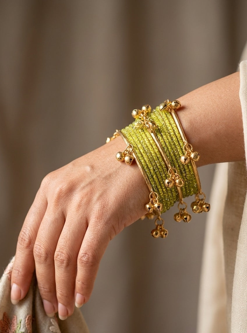 Kashmiri Bangles With Churiyan