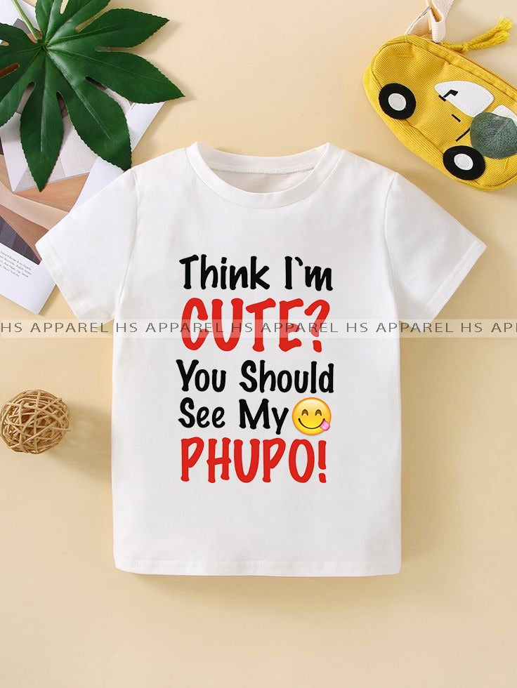 Kids Printed Polyester T-Shirt