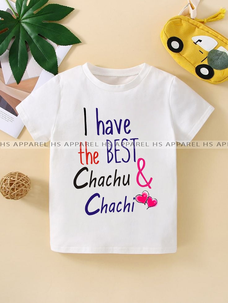 Kids Printed Polyester T-Shirt
