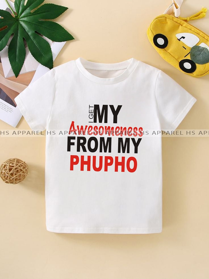 Kids Printed Polyester T-Shirt