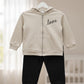 Kids Printed Zipper Tracksuit