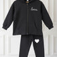 Kids Printed Zipper Tracksuit