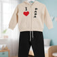 Kids Printed Zipper Tracksuit