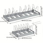 Kitchen Cabinet Pot Organizer Rack