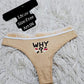 Lacey Thong Panty