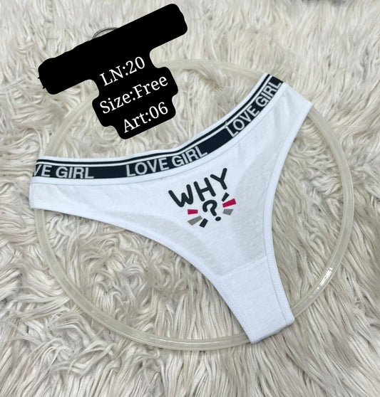 Lacey Thong Panty