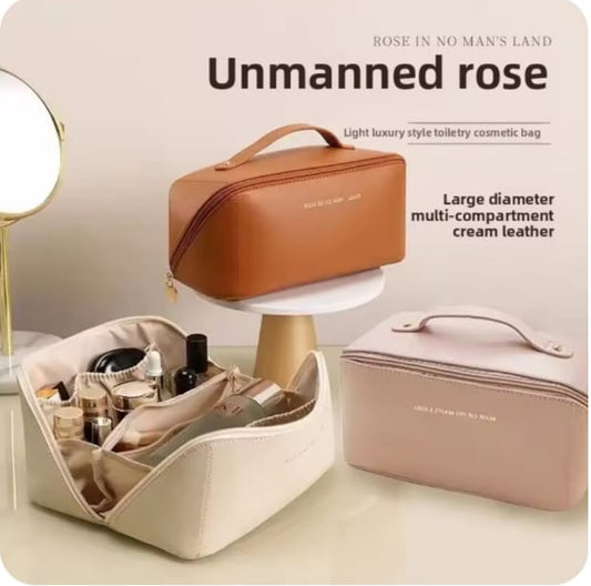 Leather Cosmetic Pouch