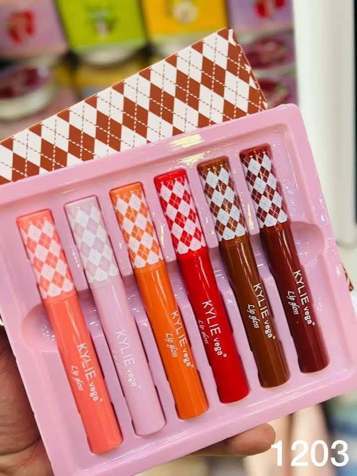 Lip Gloss 6 Pcs Set