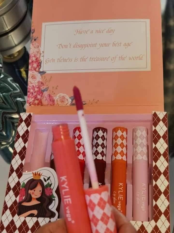 Lip Gloss 6 Pcs Set