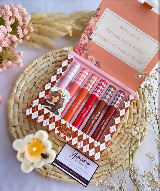 Lip Gloss 6 Pcs Set
