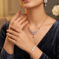 Locket Set with Bracelets