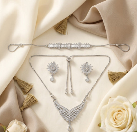 Locket Set with Bracelets