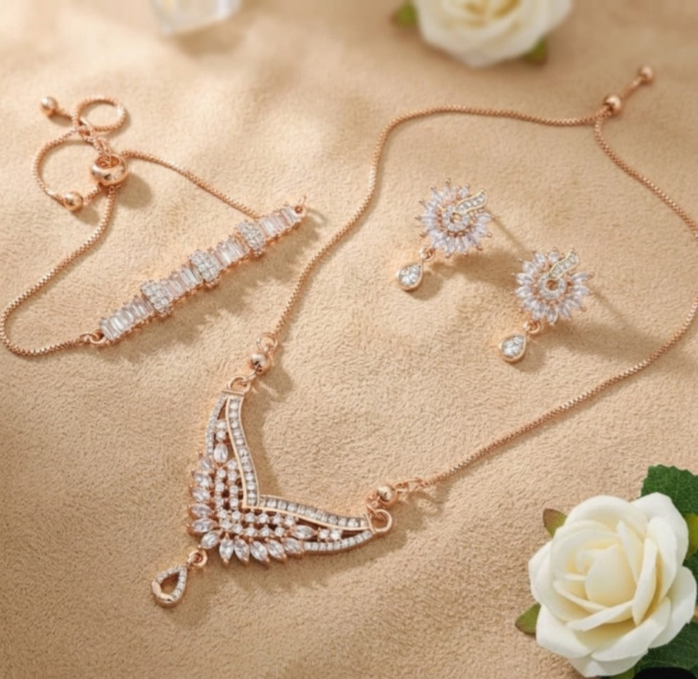 Locket Set with Bracelets