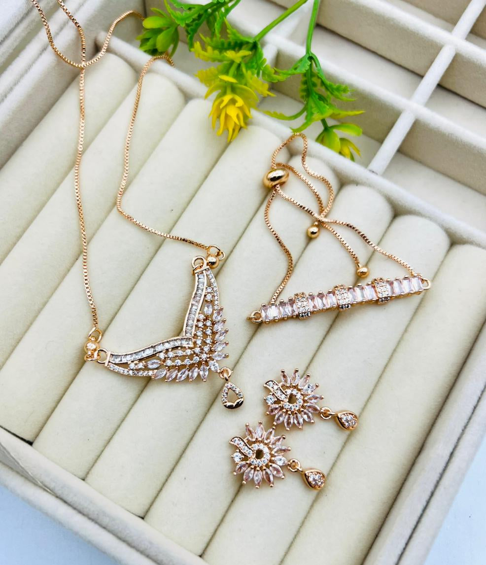 Locket Set with Bracelets