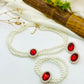 Pearls Mala Locket Set