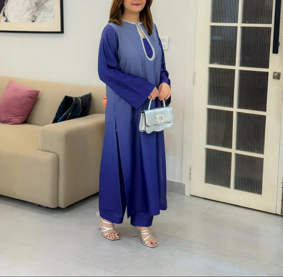 Long 2-Piece Suit