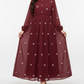 Long Embriodered maxi