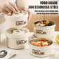 3 Pcs Stainless Steel Lunch Boxes