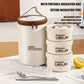 3 Pcs Stainless Steel Lunch Boxes