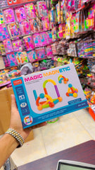 Educational item magnetic block