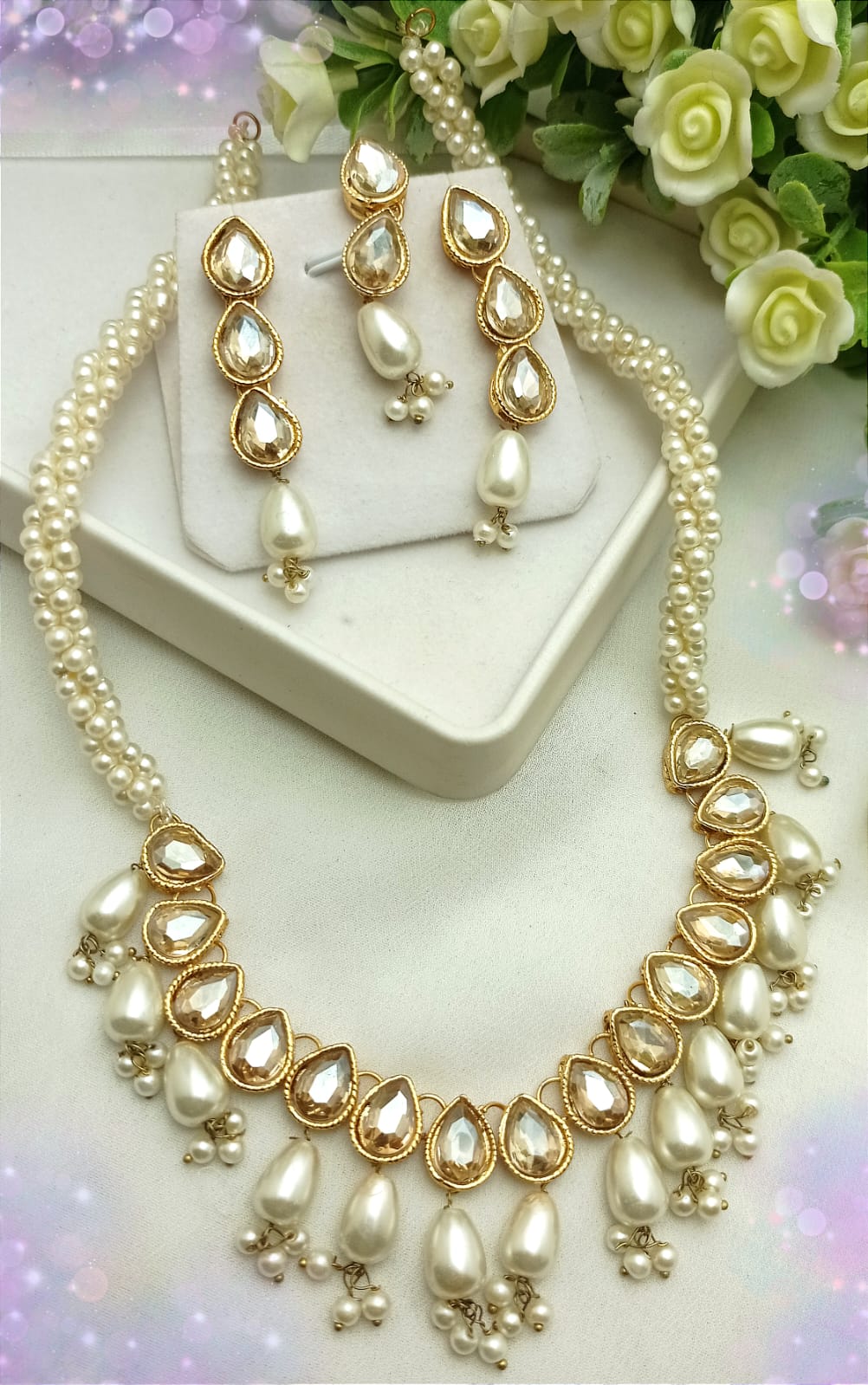 Mala Style Necklace Set