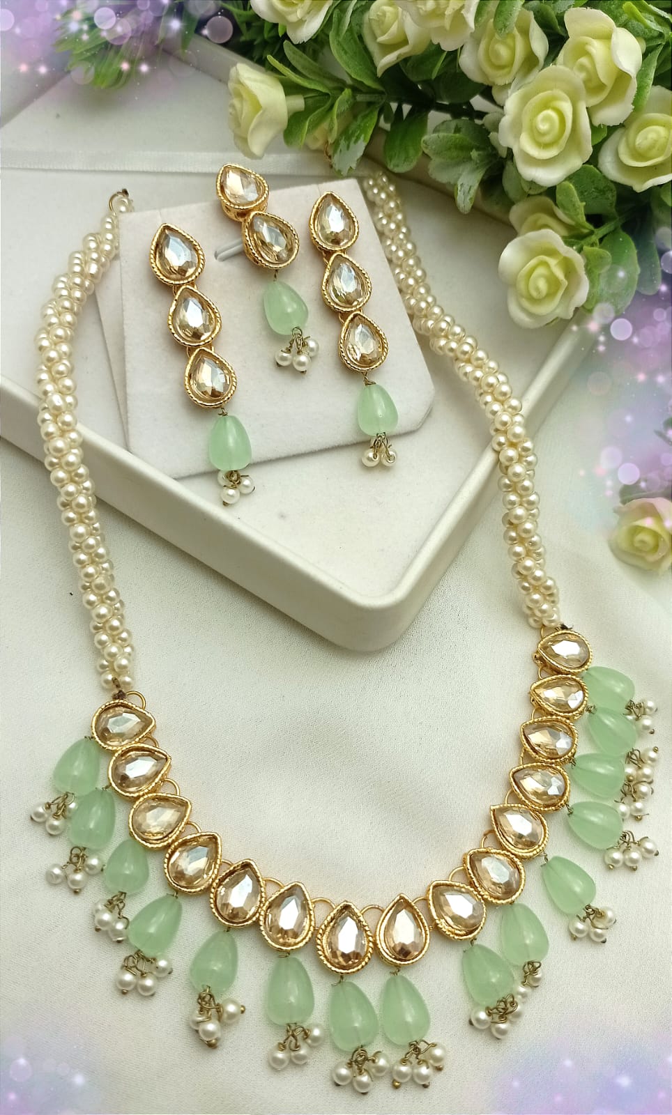 Mala Style Necklace Set