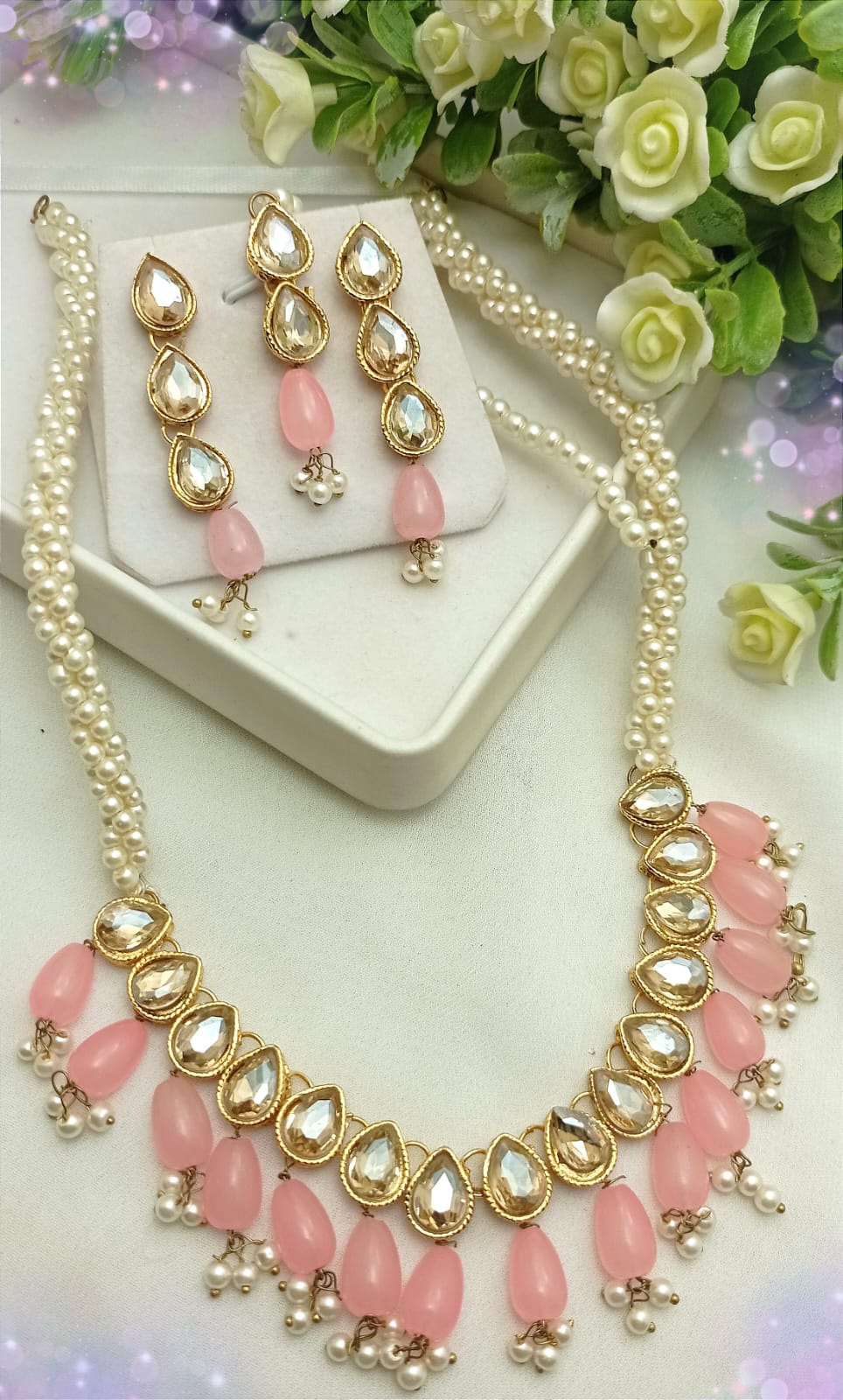 Mala Style Necklace Set