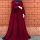 Marble Button Abaya