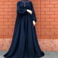 Marble Button Abaya