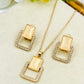 Marble Locket Set