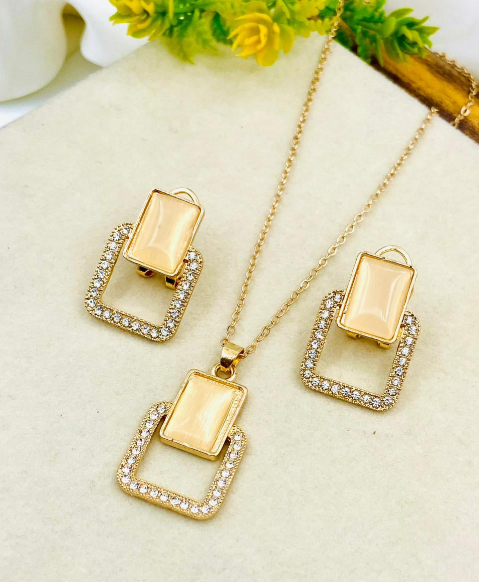 Marble Locket Set