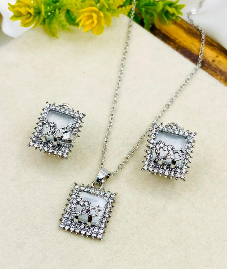 Marble Locket Set