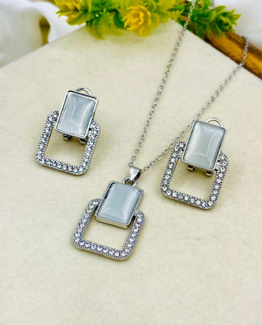Marble Locket Set