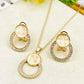 Marble Locket Set