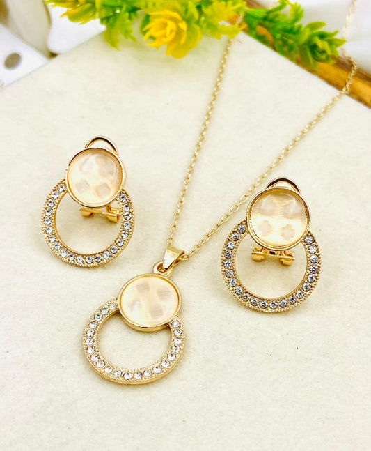Marble Locket Set