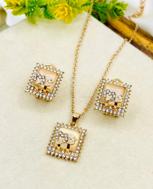 Marble Locket Set