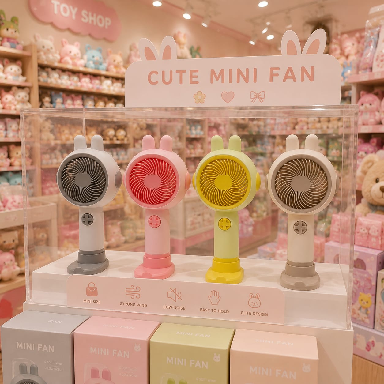 Mini Rechargeable Cooling Fan