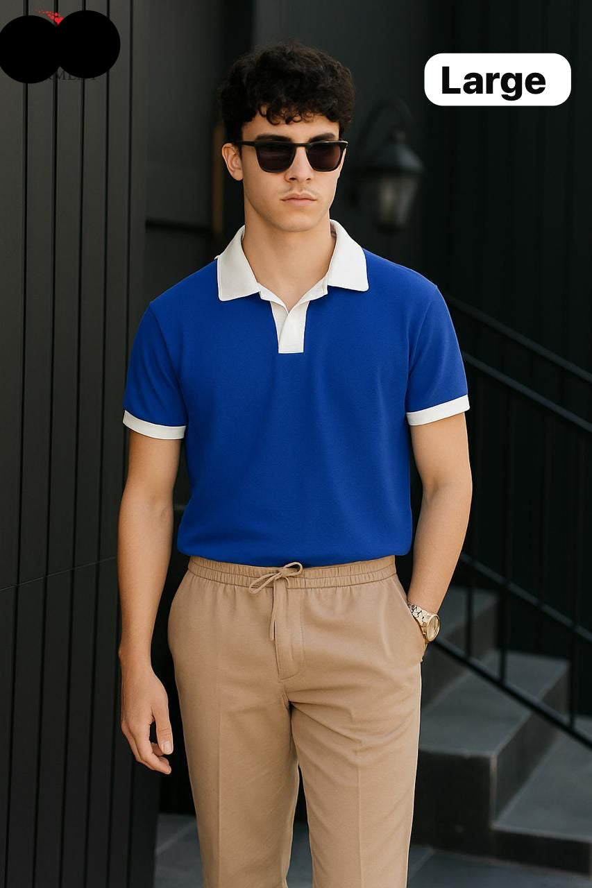 Mix Design Polo T-Shirt