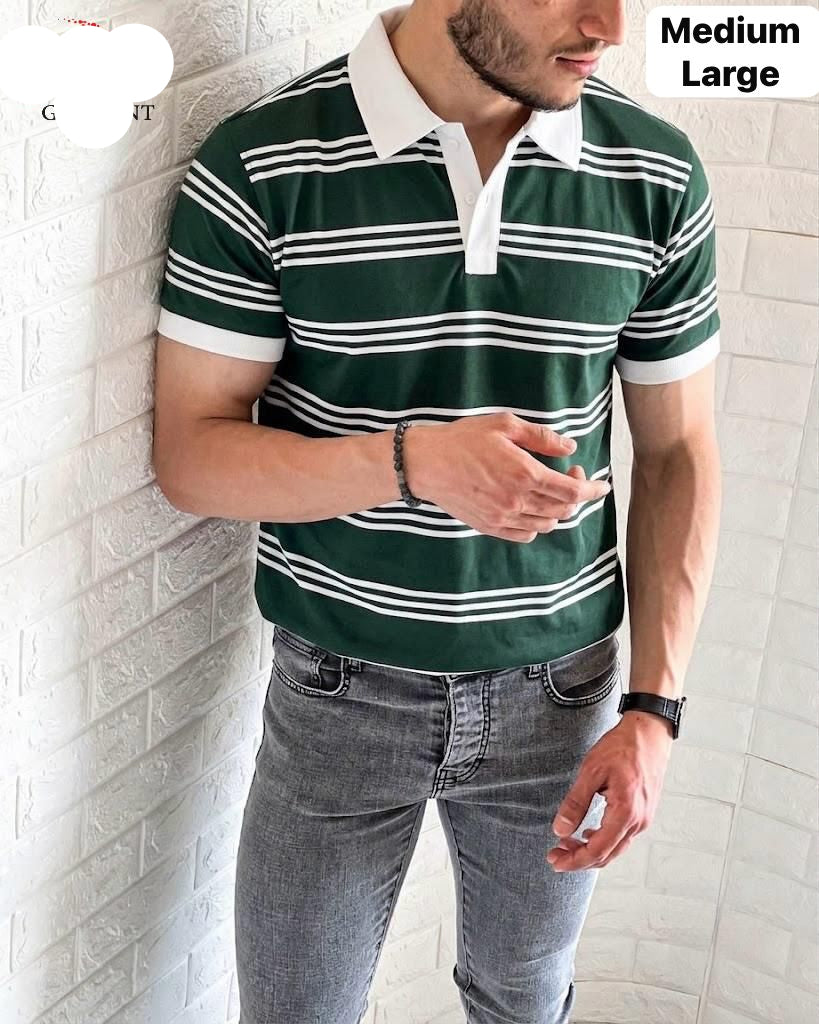 Mix Design Polo T-Shirt