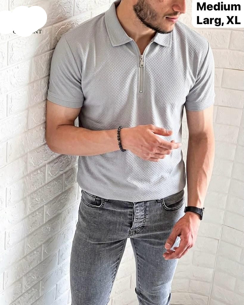 Mix Design Polo T-Shirt