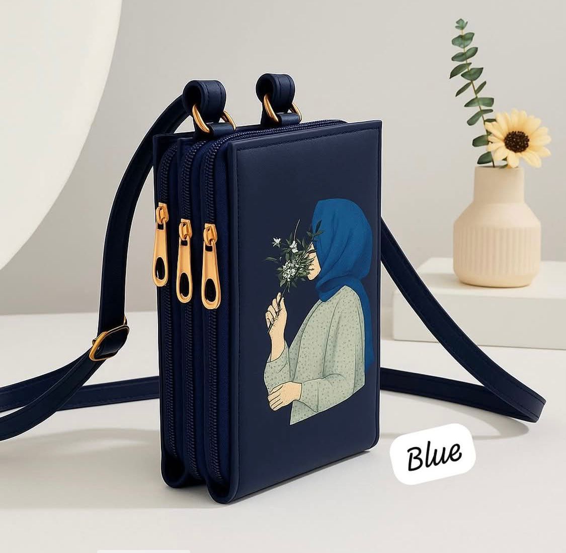 Hijab Print Crossbody