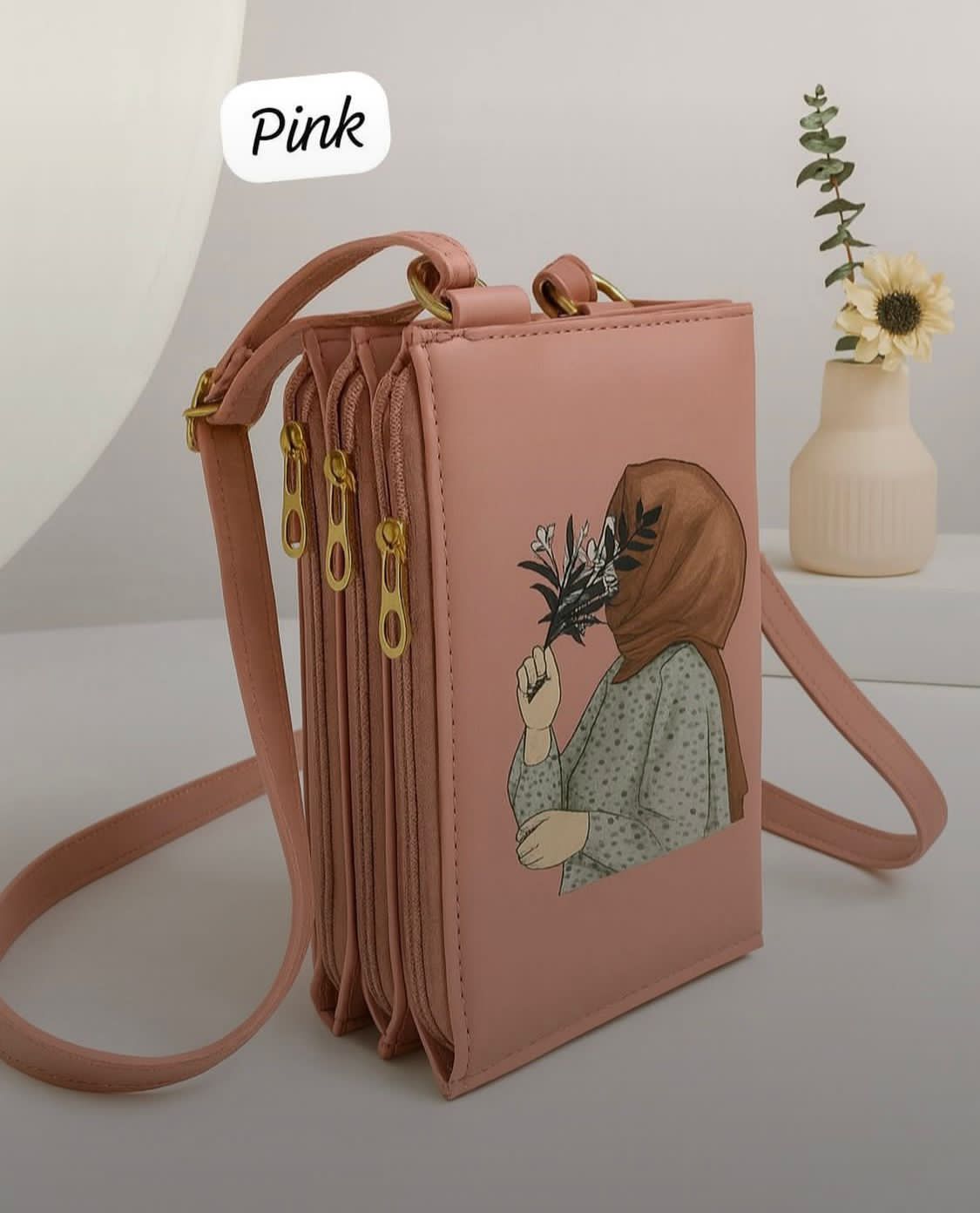 Hijab Print Crossbody
