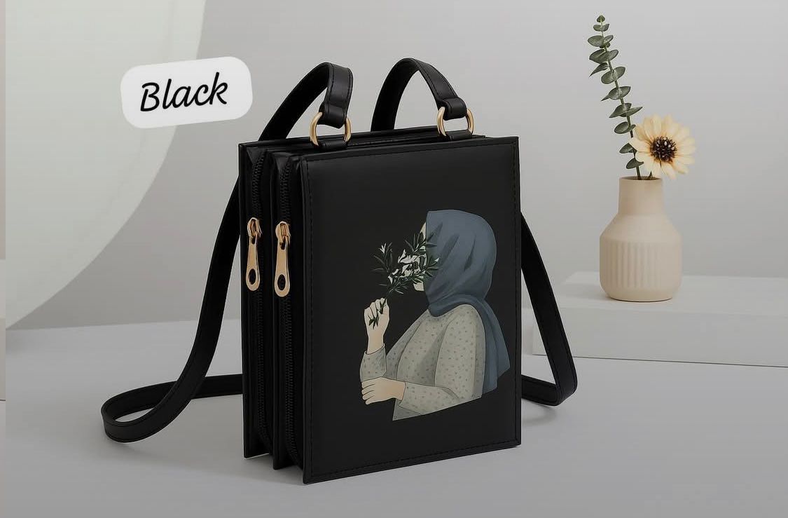 Hijab Print Crossbody