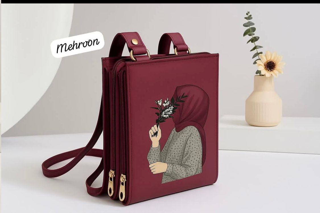 Hijab Print Crossbody