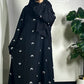 Moon Embroidered Abaya