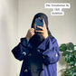Moon Embroidered Abaya
