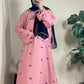 Moon Embroidered Abaya